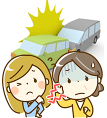 交通事故でのむち打ち